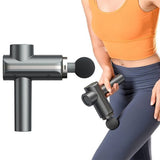 مسدس تدليك ثنائي الوضع من BASEUS BOOSTER، رمادي داكن
