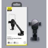 BASEUS CAR MOUNT HOLDER W SUCTION BASE BLK
