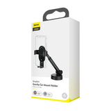 BASEUS CAR MOUNT HOLDER W SUCTION BASE BLK