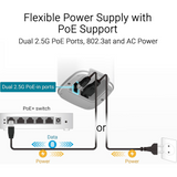 راوتر Asus Zenwifi BD4 (عبوة من قطعتين) ثنائي النطاق واي فاي 7 (802.11Be) قابل للتوسيع بتقنية Aimesh - أبيض
