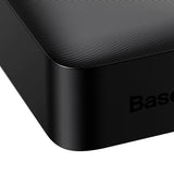 بنك طاقة Baseus بسعة 20000 مللي أمبير وقوة 20 واط وشاشة عرض رقمية ثنائية الطاقة وشحن سريع