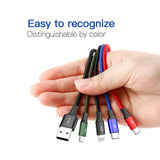 كابل Baseus 4 في 1 - Lightning / 2 x USB-C / Micro USB - كابل
