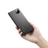 Baseus Adaman Metal Digital Display Quick Charge Power Bank 10000mAh 22.5W Black