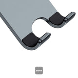 Baseus Biaxial Foldable Metal Desktop Stand For Tablets - Grey