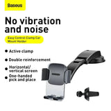 Baseus Easy Control Clamp Car Mount Holder (A Set) - Black