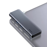 Baseus Harmonica 5 IN 1 Type-C USB Hub For Type-C Laptop Grey CAHUB-K0G