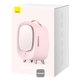 Baseus Mini Beauty Fridge for Cosmetics With Mirror Pink (CRBXNS-A04)