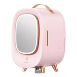 Baseus Mini Beauty Fridge for Cosmetics With Mirror Pink (CRBXNS-A04)