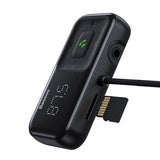 جهاز إرسال FM لاسلكي بتقنية بلوتوث 5.0 من Baseus S-16، شاحن سيارة لاسلكي MP3-CCTM-E01