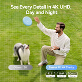 Baseus Security S2 Outdoor Camera 4K - Moon White