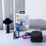 Baseus Simple Life Car Wash Suit (With Foam Pot, Washing Towel, Adhesive Tape For Water) Black - TZCRXC-01