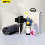 Baseus Simple Life Car Wash Suit (With Foam Pot, Washing Towel, Adhesive Tape For Water) Black - TZCRXC-01
