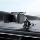 Baseus Steel Cannon Pro Solar Electric Car Mount - Black