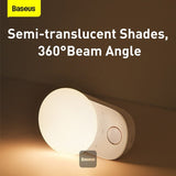 Baseus Sunshine Series Full Moon Induction Night Light – Full Moon Design