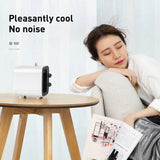Baseus Time Desktop Evaporative Cooler Fan Windmill Air-Cooler Ice Water White + Black - CXTM-21
