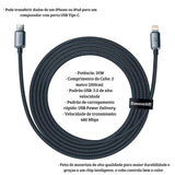 Baseus USB-C to Lightning Cable 2 Meters 20W - CAJY000301