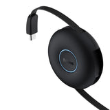 Baseus Zinc Magnetic One-For-ThreeType-C To M+L+C Pd 20W Black