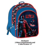 Batman Red Backpack