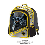 Batman Yellow Backpack