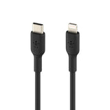 كابل Belkin Boost Charge USB-C مع موصل Lightning بطول 1 متر - أسود