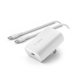 Belkin Pd 30W Pps Usb-C Wall Charger + Usb-C To C 1Mtr-Adapter-Belkin-Star Light Kuwait