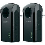 Belkin Surf Powerline Av+ Dual Pack 200Mbps (F5D4079)-Dlink-Belkin-Star Light Kuwait