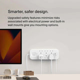 واقي التيار الكهربائي من بيلكين، 6 منافذ/18 واط، USB-A/USB-C/2 متر-SRB002AR2M