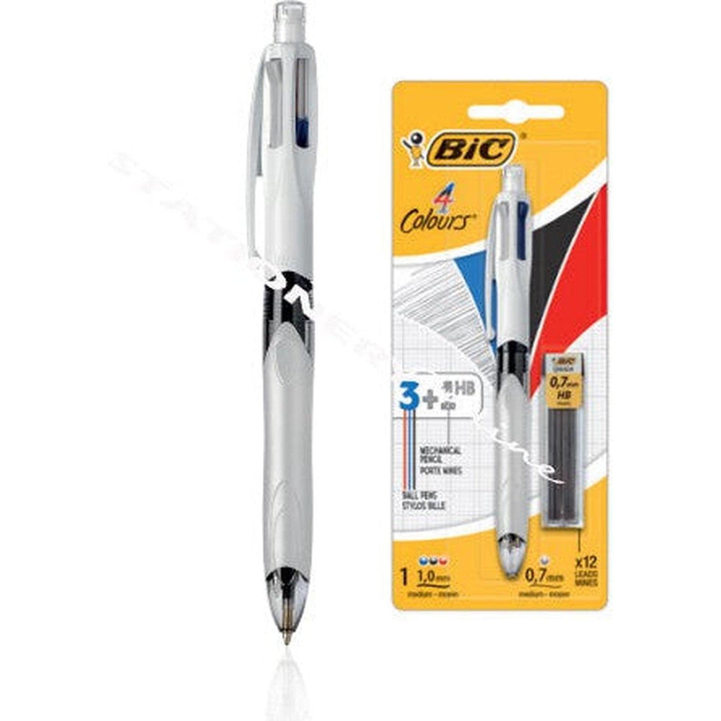 Bic 3 Ball Pens + 1 Mechanical Pencil-Pens-Other-Star Light Kuwait