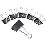 Binder Clips 19Mm Foska-12Pcs-800-5-Blk-Pins And Clips-Foska-Star Light Kuwait