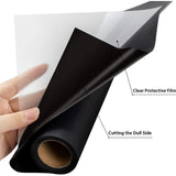 Black PVC Heat Transfer Vinyl Sticker Roll – 50cm x 1m