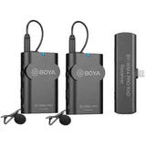 Boya 2.4 Ghz Wireless Microphone System - Black-Microphone-BOYA-Star Light Kuwait