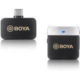 Boya By-M1V3 2.4Ghz Wireless Microphone With Ear-Return Monitoring Function - Black-Microphone-BOYA-Star Light Kuwait