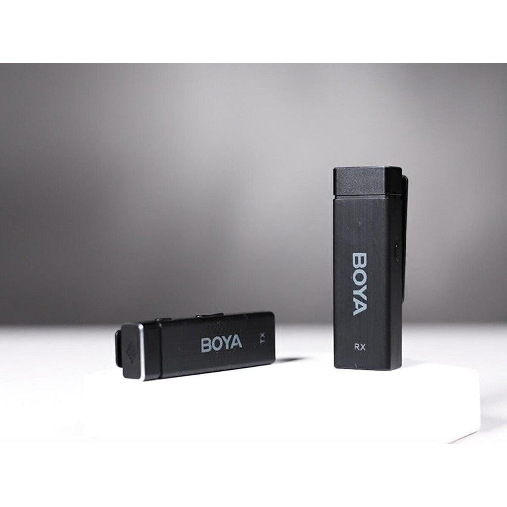 Boya By-W4 Ultracompact 2.4Ghz Four-Channel Wireless Microphone System-Microphone-BOYA-Star Light Kuwait