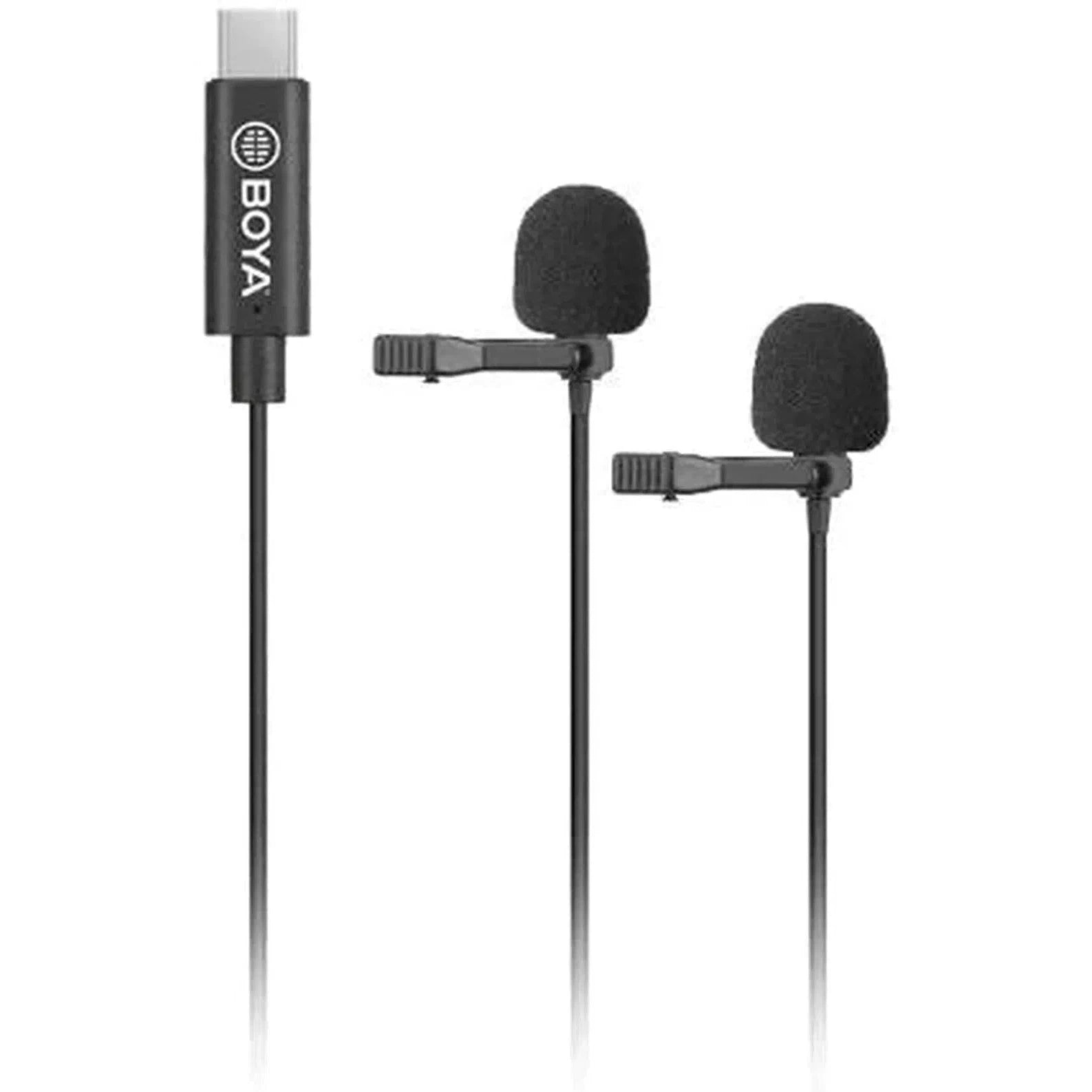 Boya Dual Digital Lavalier For Andriod /Mac/Windows-Microphone-BOYA-Star Light Kuwait