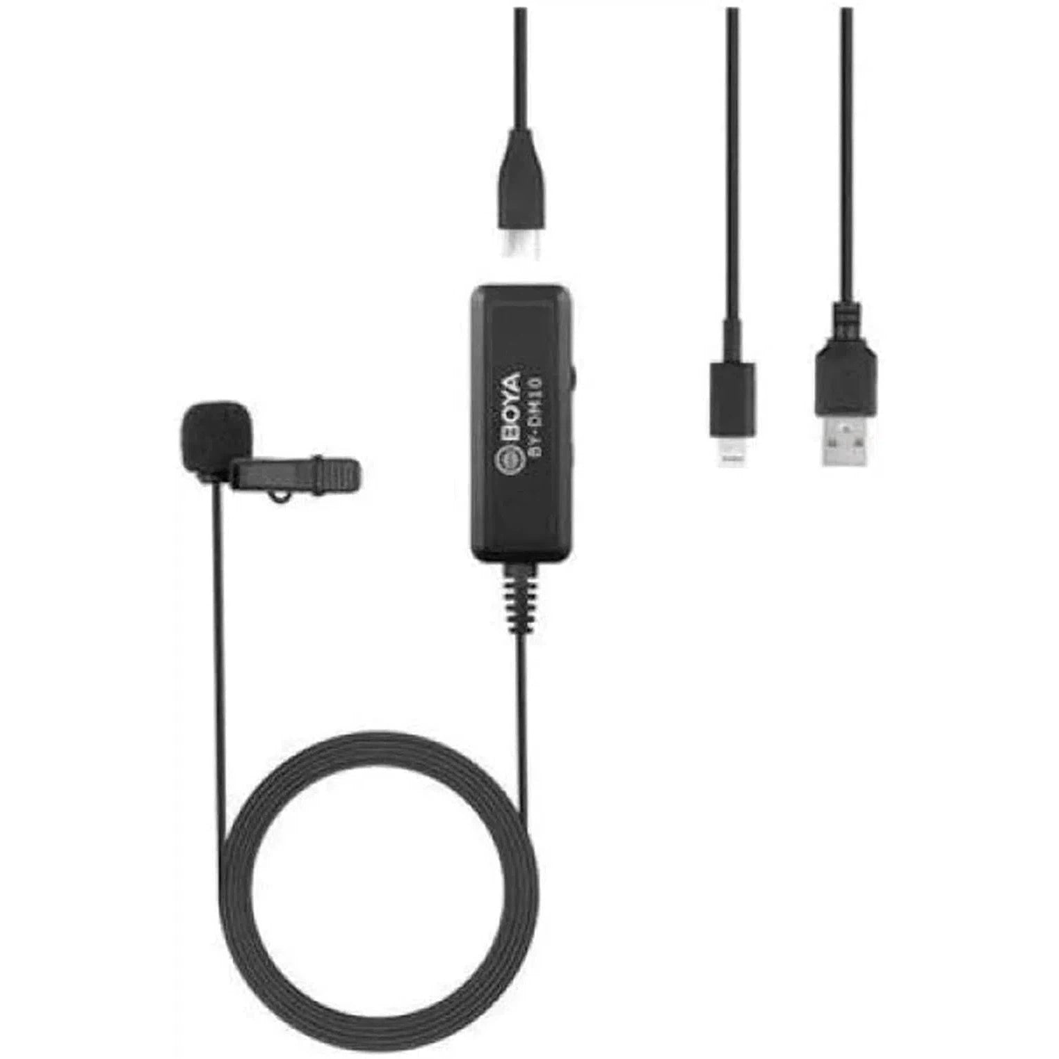 Boya Lavalier Microphone For Type-C Devices And Pc-Cable-BOYA-Star Light Kuwait