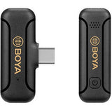 Boya Smallest 2.4Ghz Wireless Microphone For Type-C Device( 1Tx+1Rx ) -Black-Microphone-BOYA-Star Light Kuwait