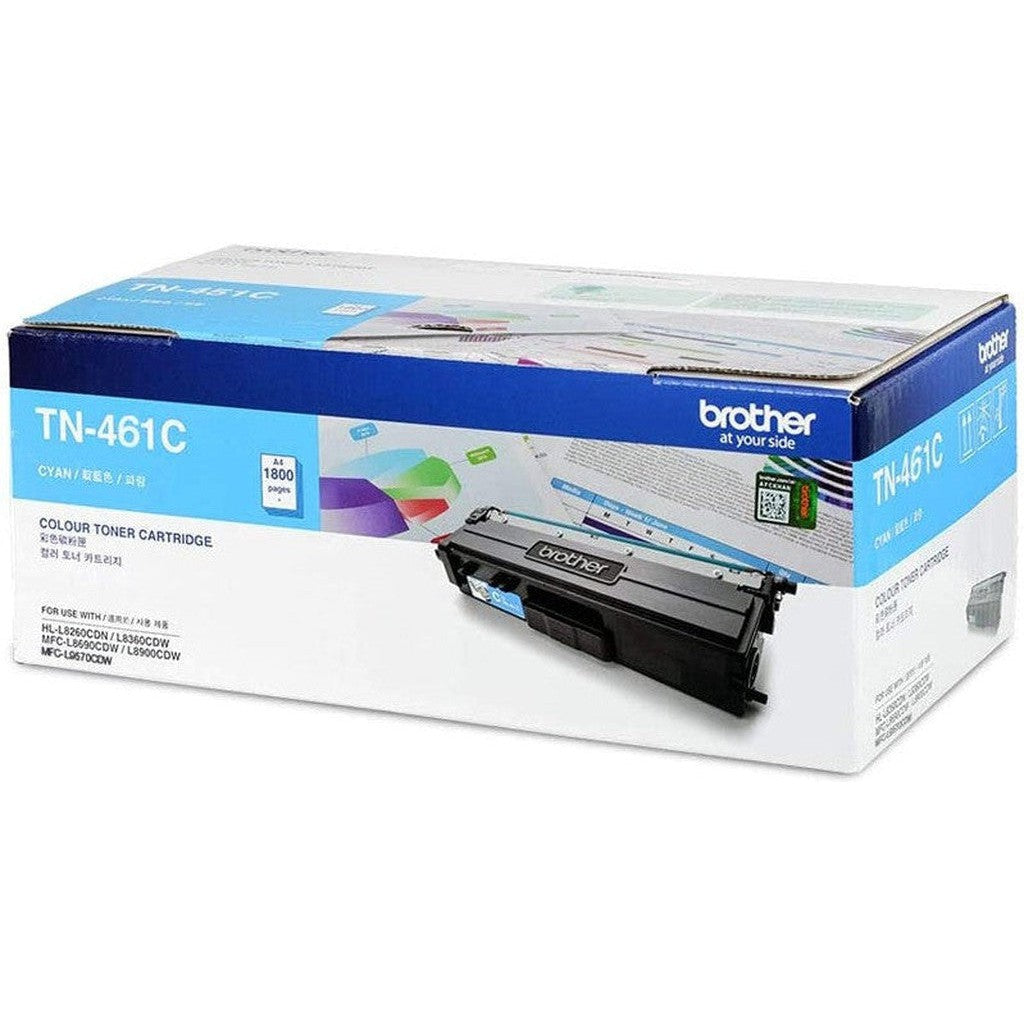 Brother Cyan Toner Cartridge Tn-461C-Inks And Toners-Brother-Star Light Kuwait