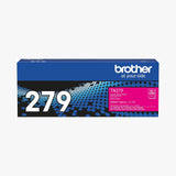 Brother Genuine TN279M Standard Yield Magenta Toner Cartridge