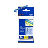 Brother Genuine TZe 521 Labelling Tape Cassette – Black on Blue, 9mm wide