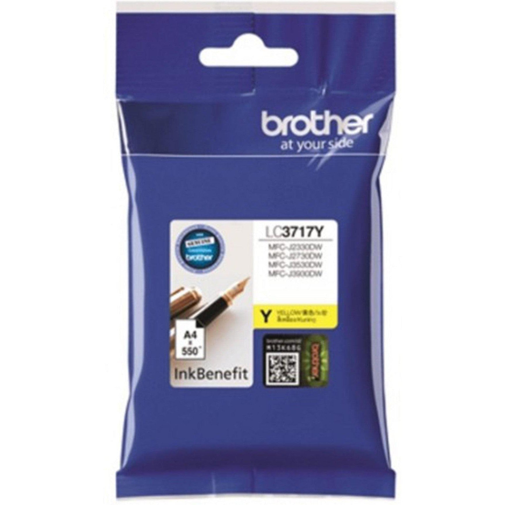 Brother Lc 3717 Yellow Ink Cartridge-Inks And Toners-Brother-Star Light Kuwait