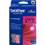 Brother Lc 67 Magenta Ink Cartridge-Inks And Toners-Brother-Star Light Kuwait