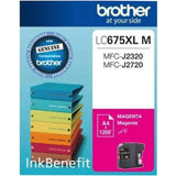 Brother Lc 675 Xl Magenta Ink Cartridge-Inks And Toners-Brother-Star Light Kuwait