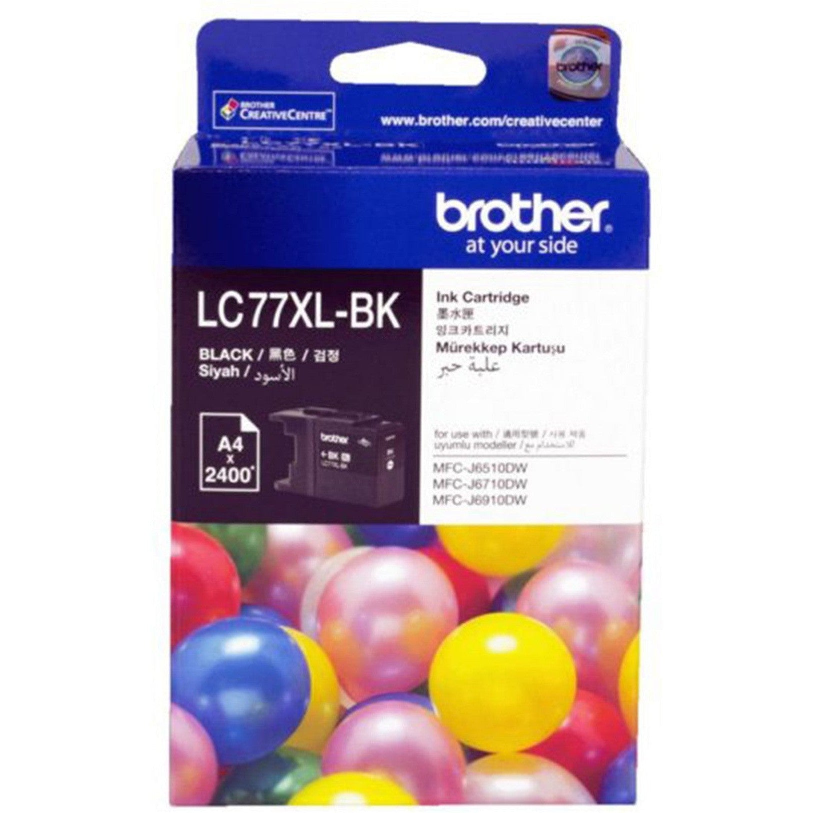 Brother Lc 77 Xl Black Ink Cartridge-Inks And Toners-Brother-Star Light Kuwait