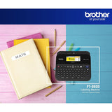 Brother PT-D600VP Label Printer - 180dpi / 30mm / Black