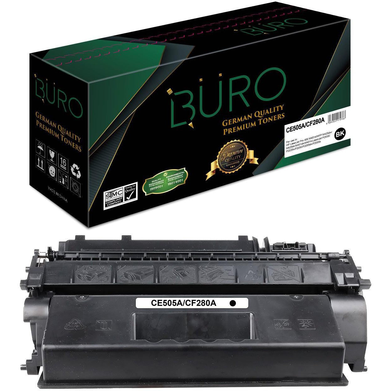 Buro Ce505A / Cf280A Universal Compatible Laserjet Toner-Compatible Inks-Buro-Star Light Kuwait