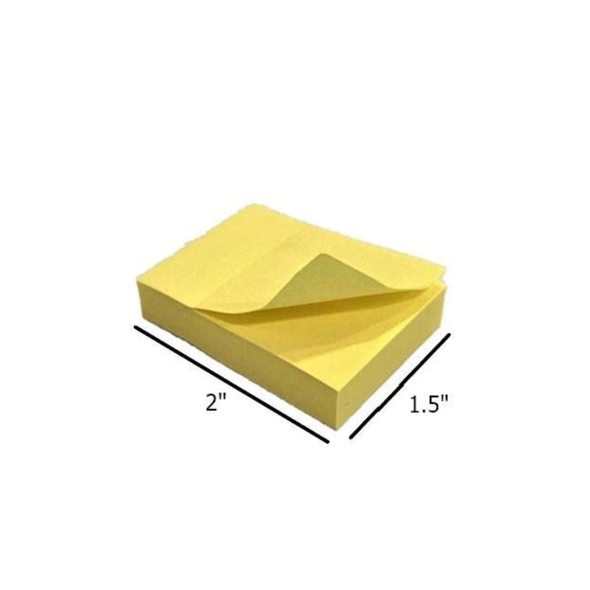 Buro Sticky Notes 1.5X2 12Pads/Pck – Star Light Kuwait