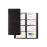 Business Card Album VISIFIX 96 Leather Look - Brown