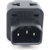 C14 to Nema 5-15R Power Adapter