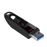 SanDisk Ultra USB 3.0 Flash Drive - 128GB / USB 3.0 / Black