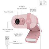 Logitech Brio 100 Camera Full HD Webcam - Rose